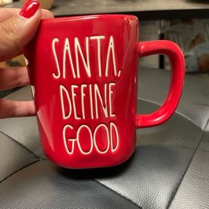 Never used! Rae Dunn-Christmas, Santa Define Good Mug